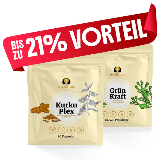 Kurkuma & Chlorella Bundle – Dein pflanzliches Vitalitätspaket - KlarSicht Bundle