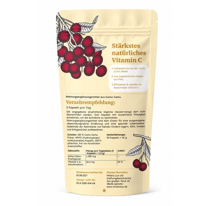 Vitamin C aus Camu Camu – Hoch bioverfügbar & vegan - Kraftwelle