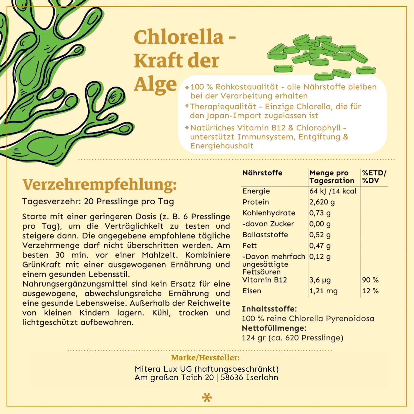 Kurkuma & Chlorella Bundle – Dein pflanzliches Vitalitätspaket - KlarSicht Bundle