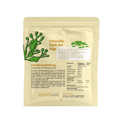 Chlorella Presslinge – In Therapiequalität zur Immunstärkung - Grünkraft