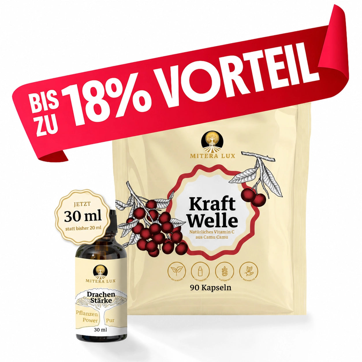 Camu Camu & OPC Bundle – Natürliches Stresskiller-Paket - Kernkraft Bundle