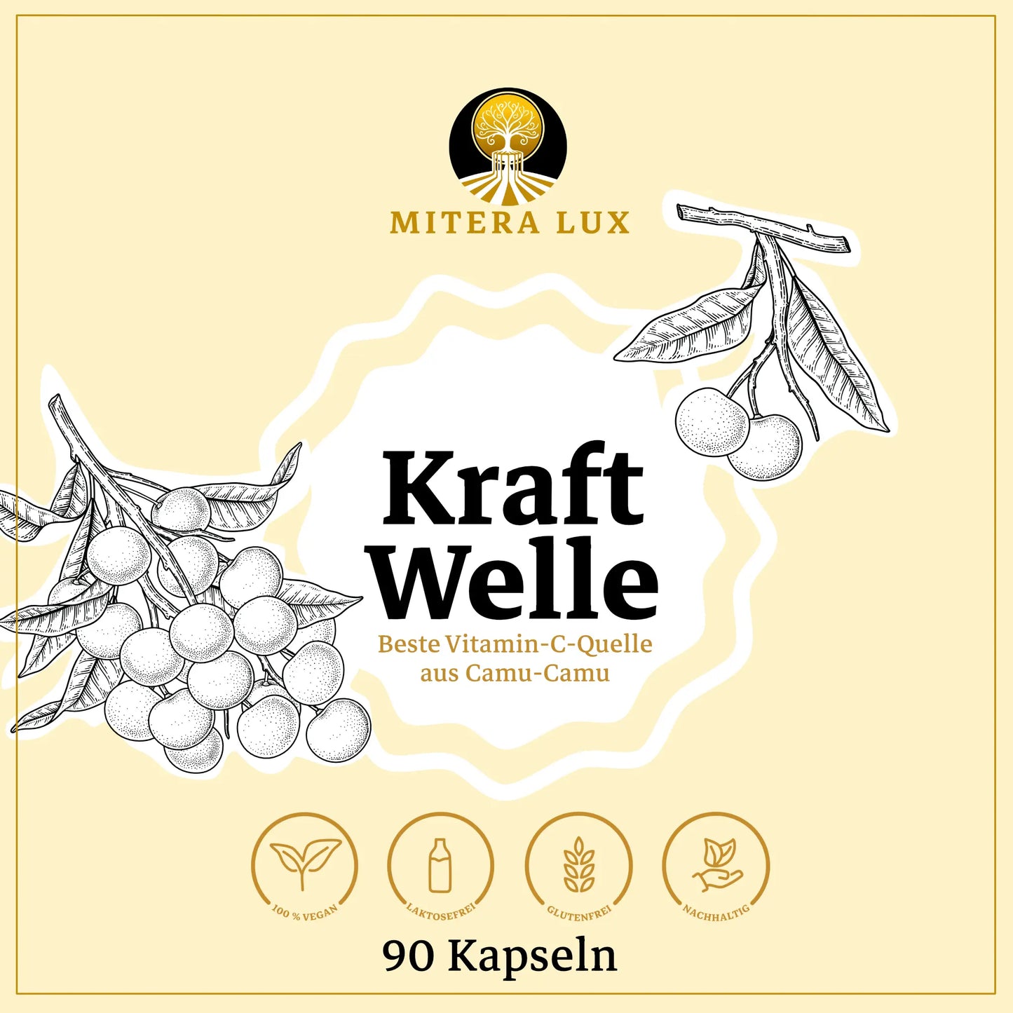 Vitamin C aus Camu Camu – Hoch bioverfügbar & vegan - Kraftwelle