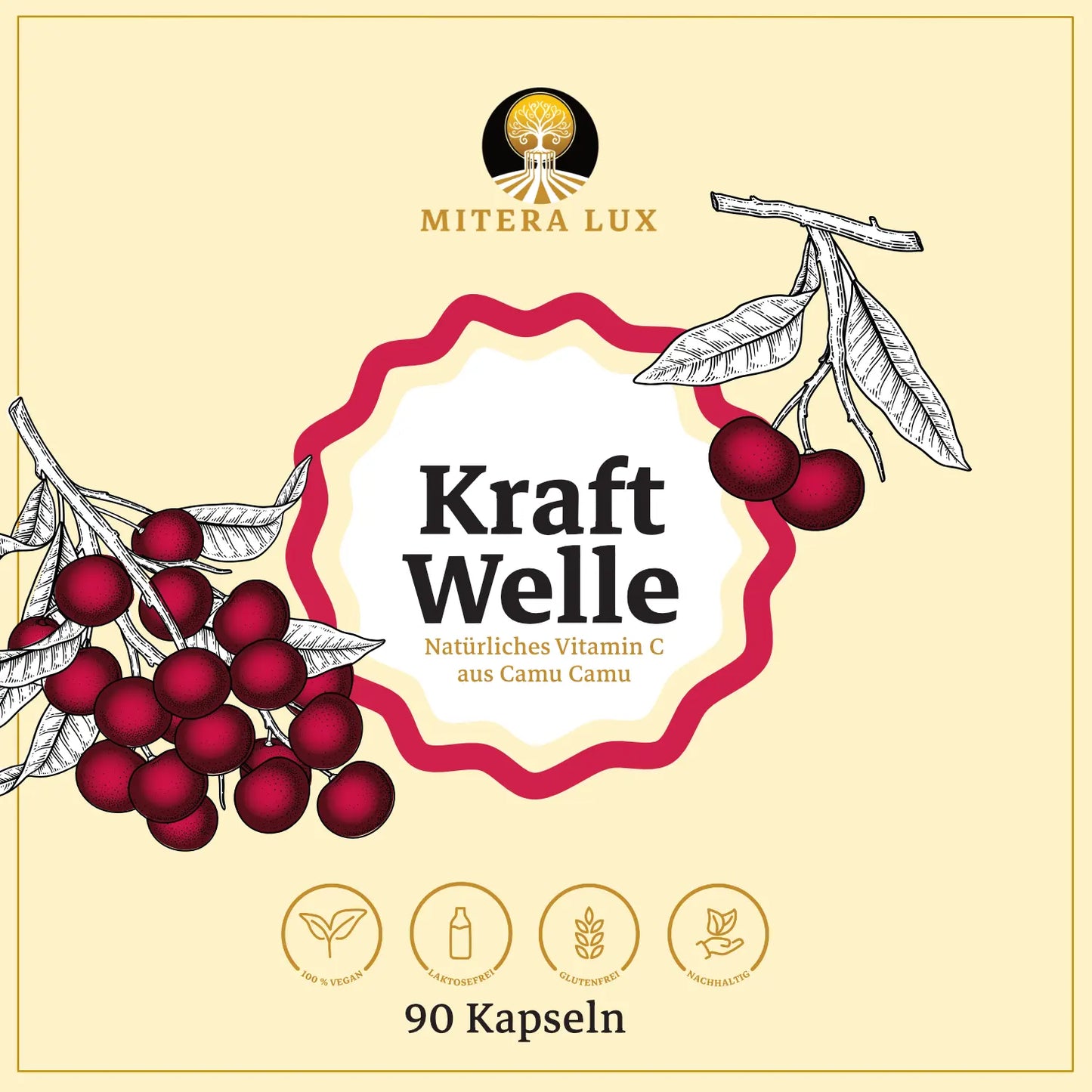 Vitamin C aus Camu Camu – Hoch bioverfügbar & vegan - Kraftwelle