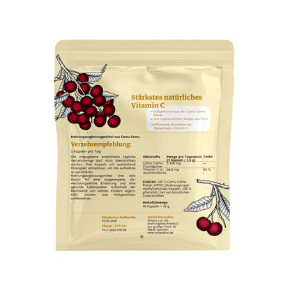 Vitamin C aus Camu Camu – Hoch bioverfügbar & vegan - Kraftwelle