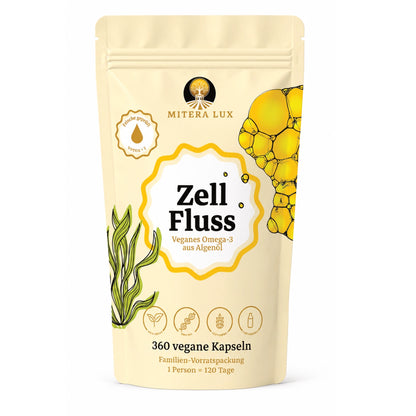 Premium Omega-3 aus Algenöl - ZellFluss