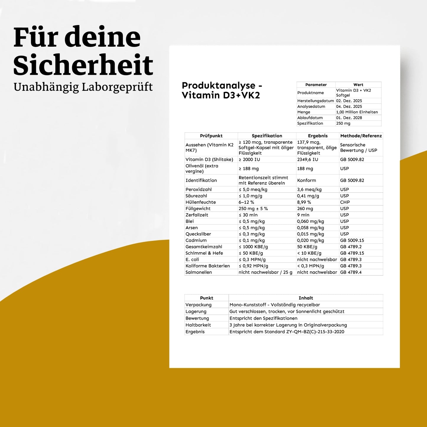 Premium Vitamin D3 aus Shiitake-Pilzen + K2 und Omega-3 - LichtFluss