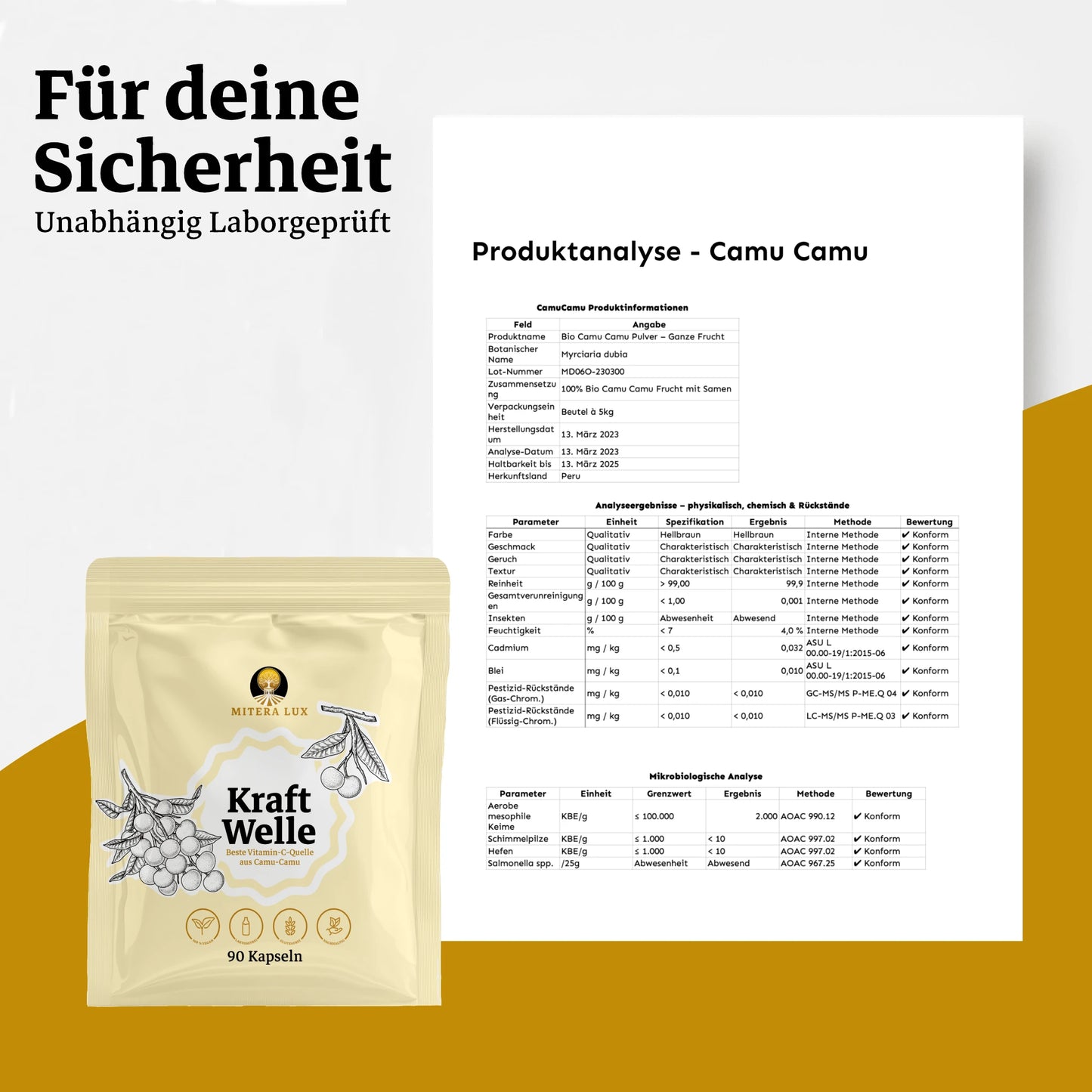 Vitamin C aus Camu Camu – Hoch bioverfügbar & vegan - Kraftwelle